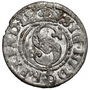 Zygmunt III Waza, Szeląg Ryga 1620 - liszka w lewo