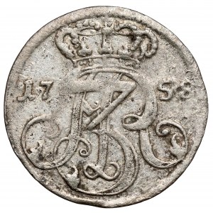 August III Sas, Trojak Gdańsk 1758