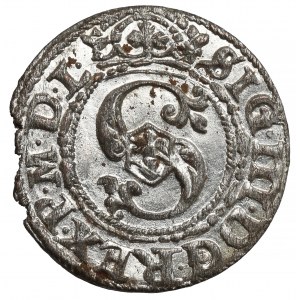 Zygmunt III Waza, Szeląg Ryga 1620 - liszka w prawo