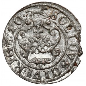 Zygmunt III Waza, Szeląg Ryga 1620 - liszka w prawo