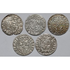 Zygmunt III Waza, Półtoraki 1615-1626 - zestaw (5szt)