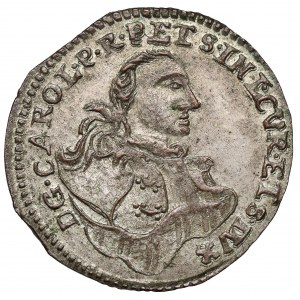 Kurlandia, Karol Chrystian, Grosz Mitawa 1762 CHS