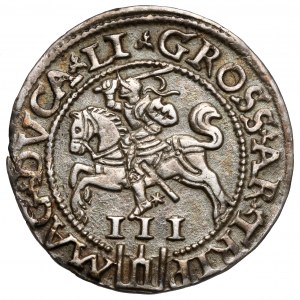 Zygmunt II August, Trojak Wilno 1562
