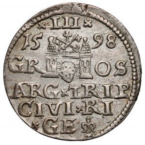 Zygmunt III Waza, Trojak Ryga 1598