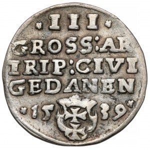 Zygmunt I Stary, Trojak Gdańsk 1539