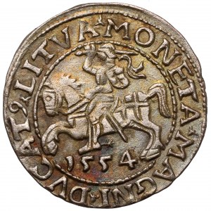 Zygmunt II August, Półgrosz Wilno 1554