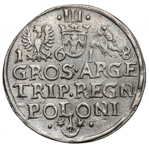 Zygmunt III Waza, Trojak Kraków 1618 - Pogoń bez miecza
