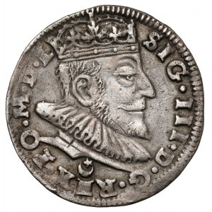 Zygmunt III Waza, Trojak Wilno 1589 - Leliwa