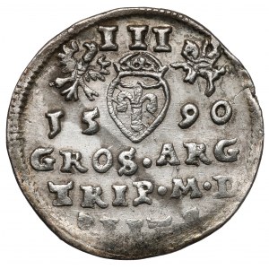 Zygmunt III Waza, Trojak Wilno 1590