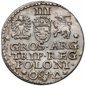 Zygmunt III Waza, Trojak Malbork 1594