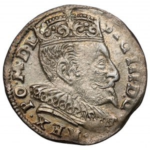Zygmunt III Waza, Trojak Wilno 1595 - Prus