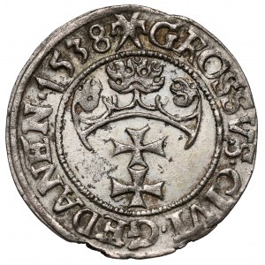 Zygmunt I Stary, Grosz Gdańsk 1538