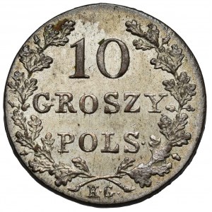 Powstanie Listopadowe, 10 groszy 1831 KG