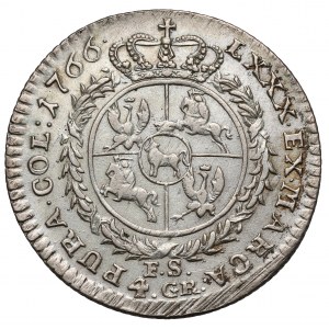 Poniatowski, Złotówka 1766 FS