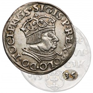 Zygmunt I Stary, Trojak Gdańsk 1535 - pierwszy