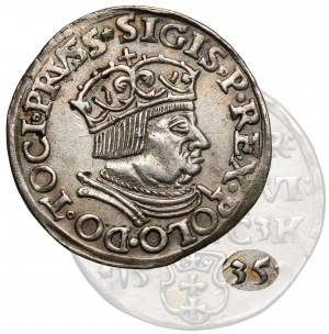 Zygmunt I Stary, Trojak Gdańsk 1535 - pierwszy