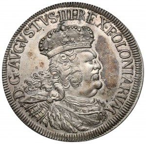 August III Sas, PRÓBNA dwuzłotówka Gdańsk 1760 REOE