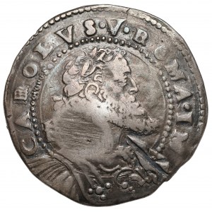 Zygmunt II August, Półtalar SUMY Neapolitańskie 1565 - Karol V