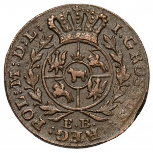 Poniatowski, Grosz 1784 EB, Warszawa
