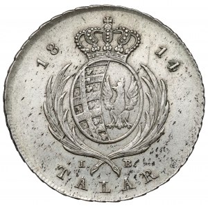 Księstwo Warszawskie, Talar 1814 IB