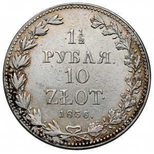 1-1/2 rubla = 10 złotych 1836 MW, Warszawa