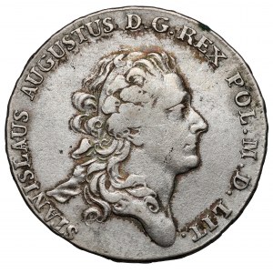 Poniatowski, Półtalar 1781 EB