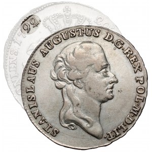 Poniatowski, Półtalar 1792 MV