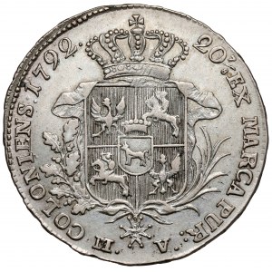 Poniatowski, Półtalar 1792 MV