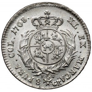 Poniatowski, Dwuzłotówka 1768 FS