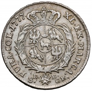 Poniatowski, Dwuzłotówka 1777 EB