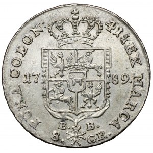 Poniatowski, Dwuzłotówka 1789 EB