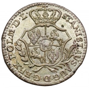 Poniatowski, Półzłotek 1767 FS