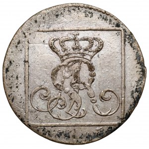 Poniatowski, Grosz srebrny 1766 FS - BEZ napisu