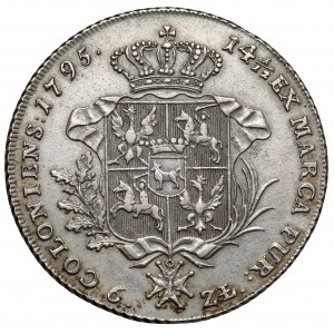 Poniatowski, Talar 6-złotowy 1795