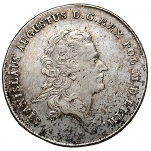 Poniatowski, Talar 1768 IS - rant liściasty