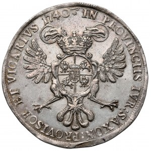 August III Sas, Talar wikariacki 1740