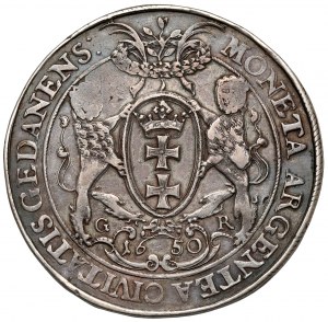 Jan II Kazimierz, DWUTALAR Gdańsk 1650 GR