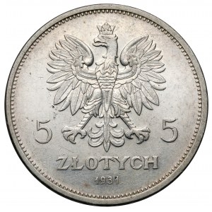 Nike 5 złotych 1931, Warszawa