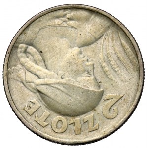 Kobieta i kłosy 2 złote 1924 Filadelfia