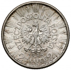 Piłsudski 2 złote 1934