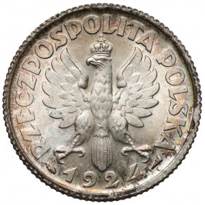 Kobieta i kłosy 1 złoty 1924
