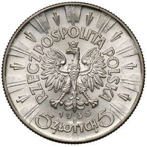 Piłsudski 5 złotych 1935