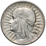 Głowa Kobiety 5 złotych 1932 ze znakiem, Warszawa