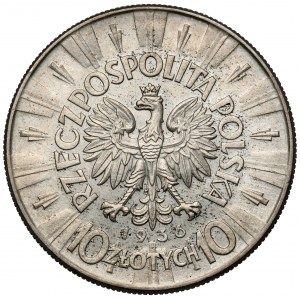 Piłsudski 10 złotych 1936