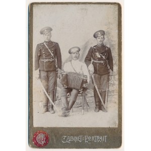 Fotografia Polaka w mundurze armii rosyjskiej - z dedykacją