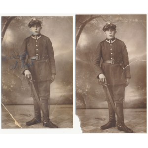 II RP, Fotografie żołnierza - Bukczak Michał - 9 Pułk Artylerii / 8 baterja