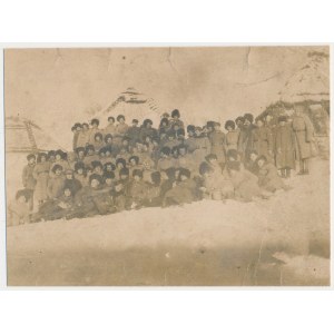 Rosja, Fotografia, Kozacy przy Jurtach 1921