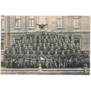 II RP, Fotografia wojskowa 1939 - dedykacja z Majątku Młochów