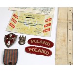 PSZnZ, Zestaw Odznak i Dokumentów po Starszym Sierżancie - w tym Odznaka 4 Wołyńskiej Brygady Piechoty