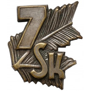 PSZnZ, Odznaka, 7 Batalion Strzelców Karpackich 3 BSK
